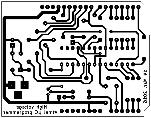 AVR Fuse Rescue Shield Schematics