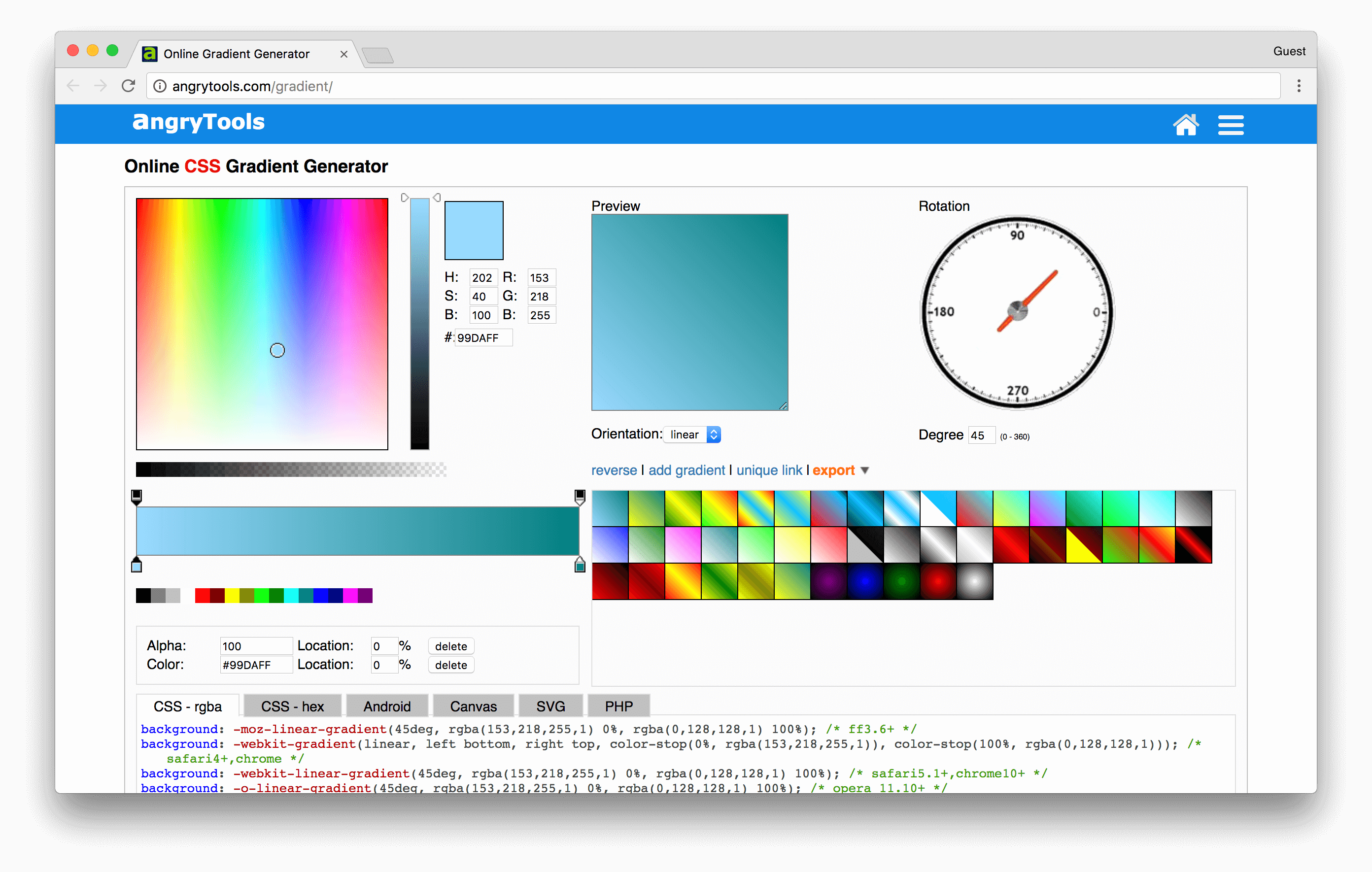 angrytools.com/gradient