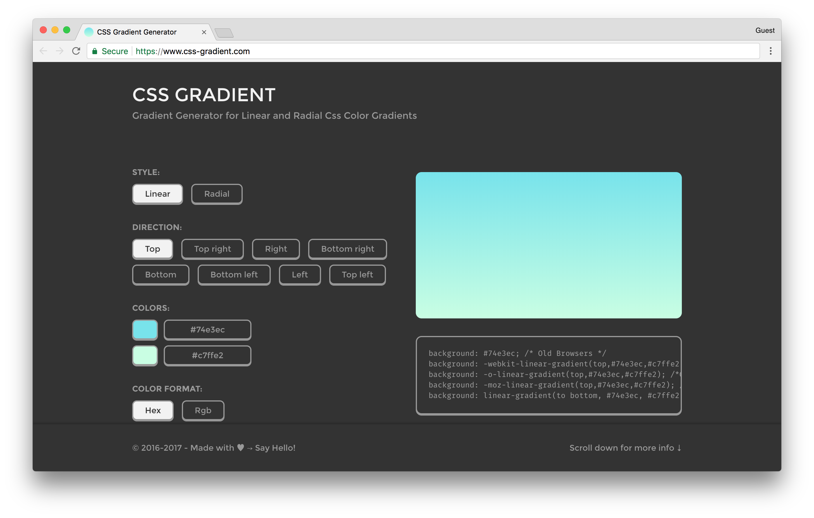 css-gradient