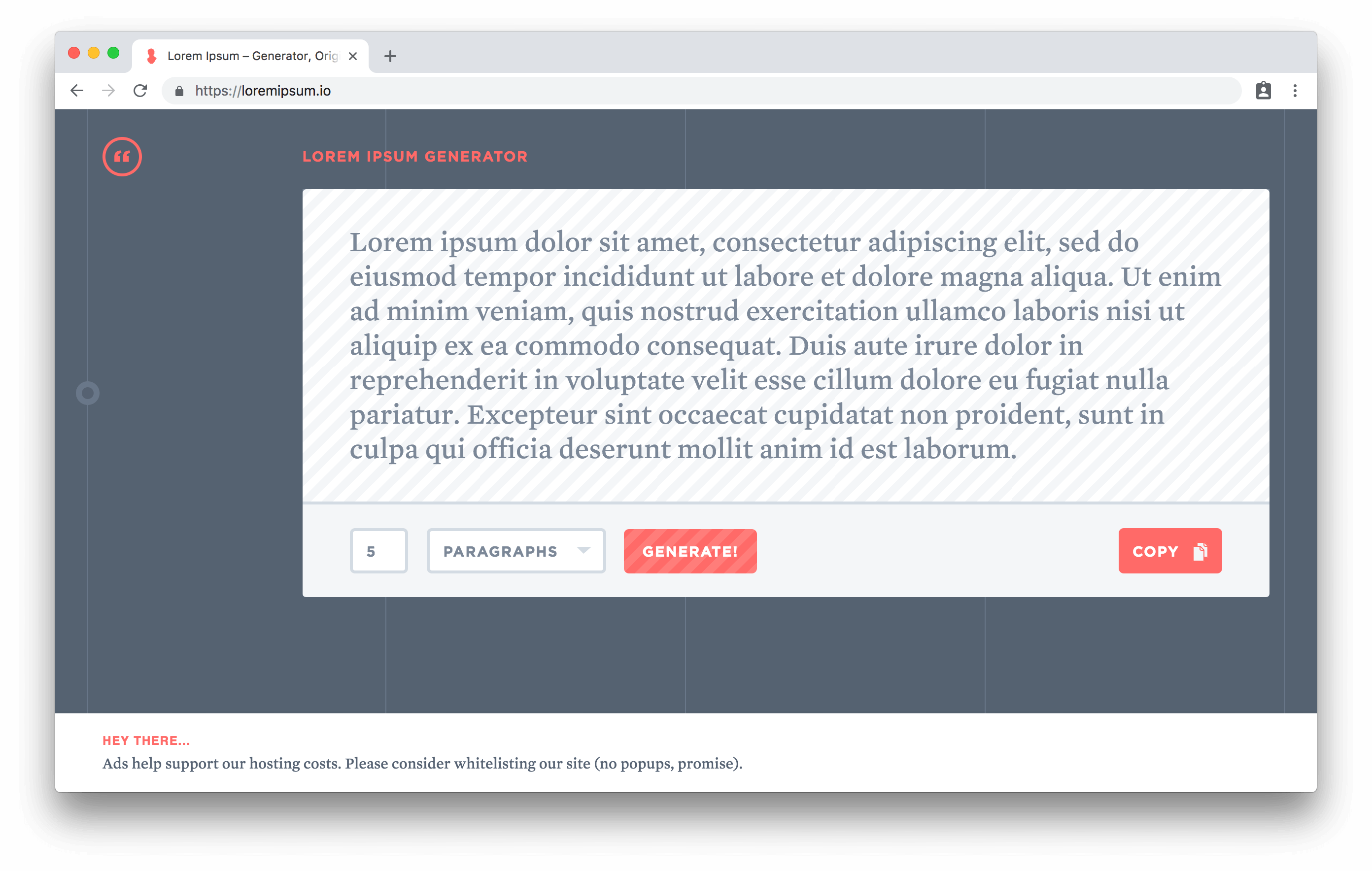 loremipsum.io