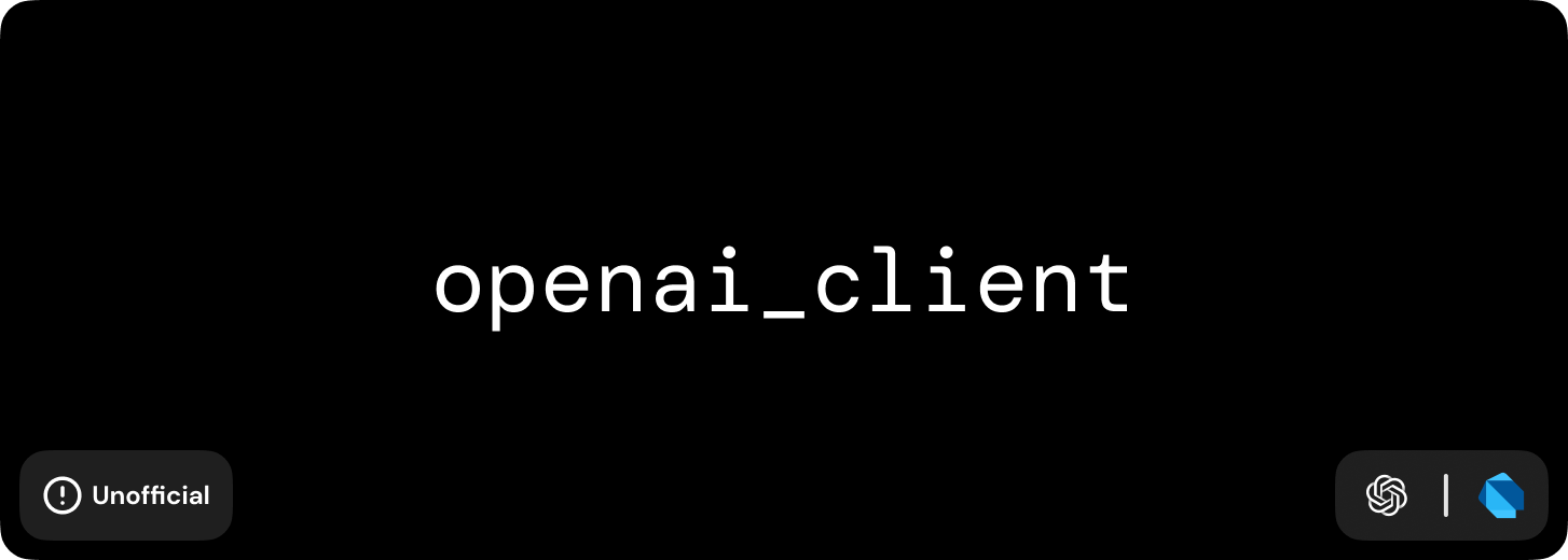 alt Banner of the openai_client project