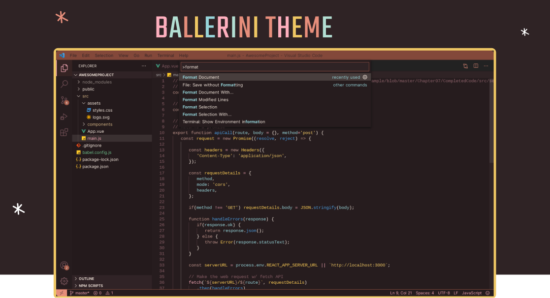 ballerini theme