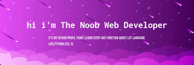 my banner