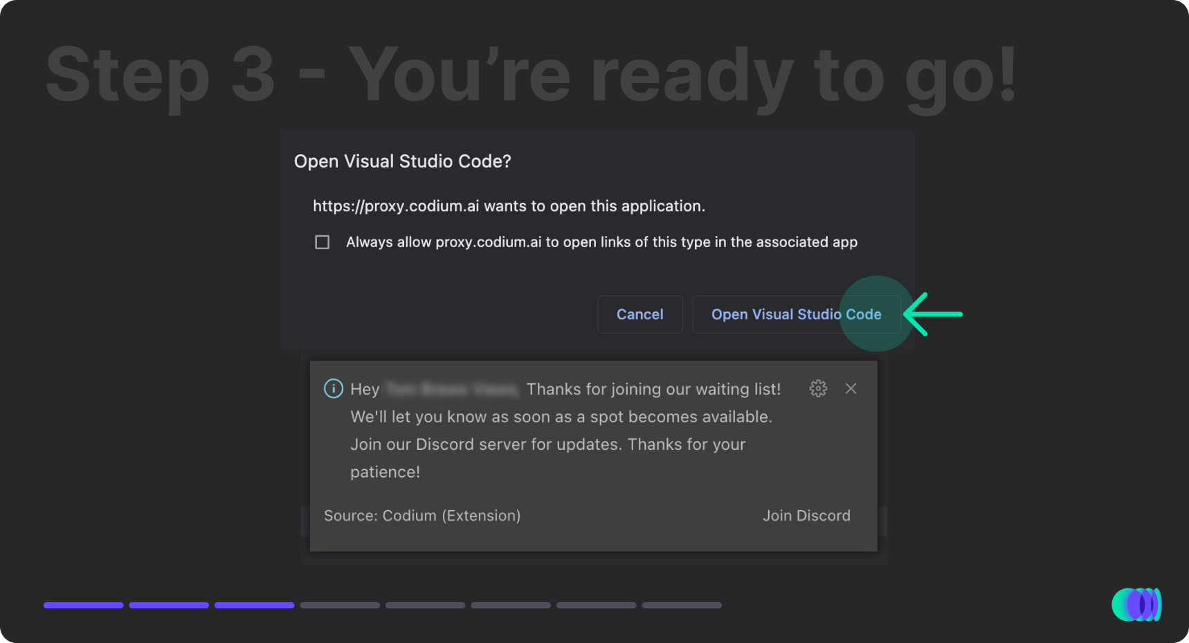 Github Login page step one