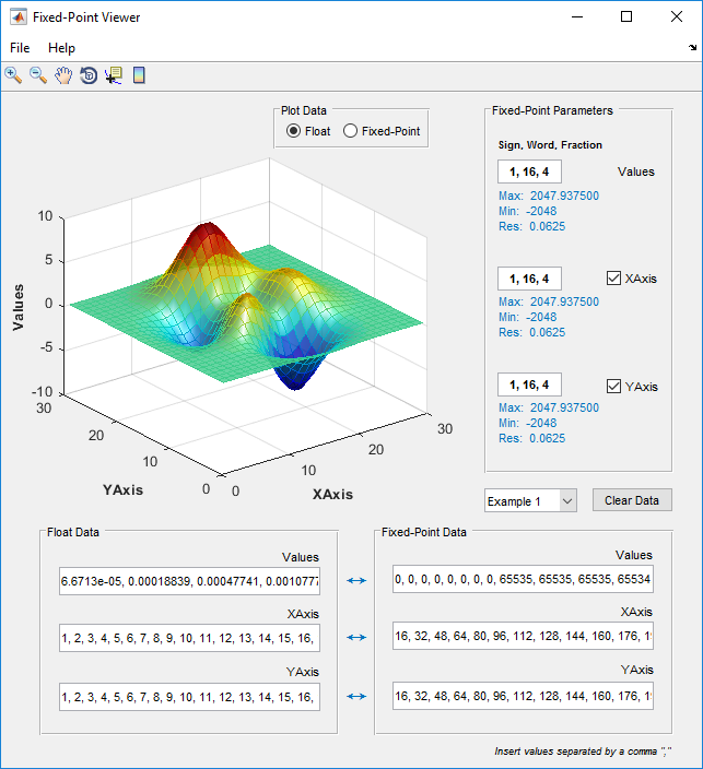 Preview of the tool