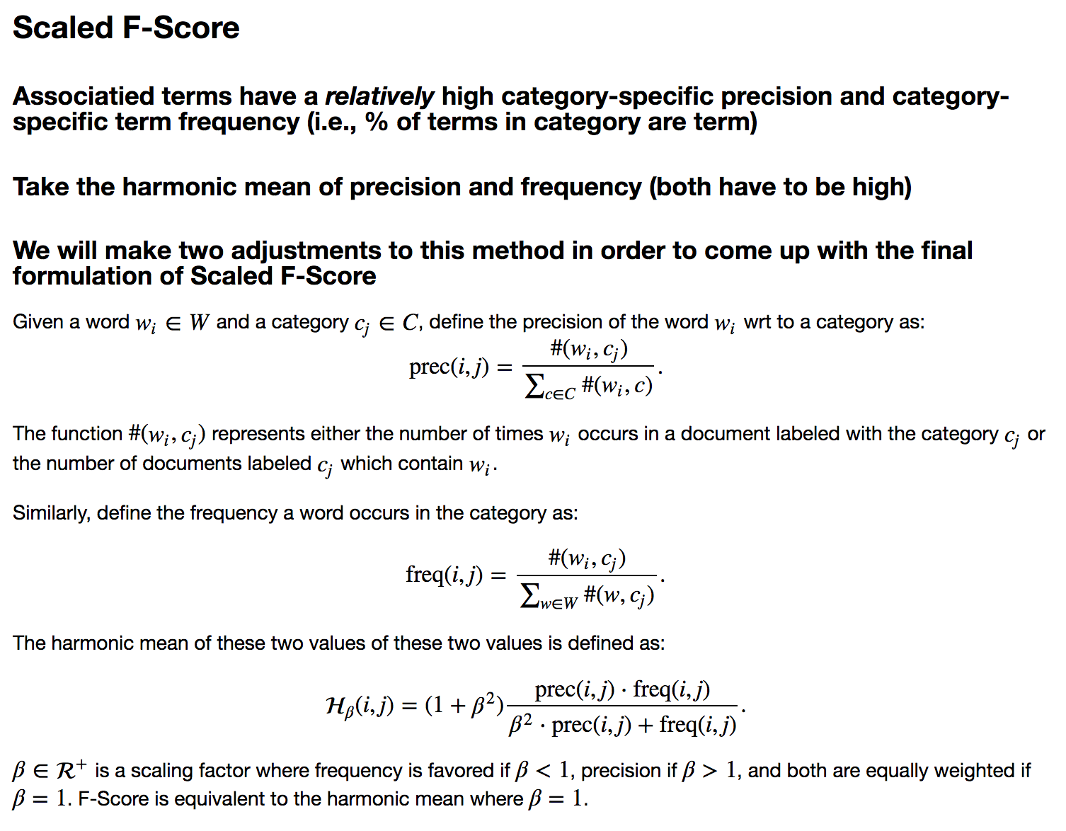 Scaled F-Score Explanation 1