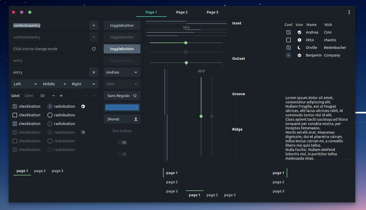 Amarena Widget Factory