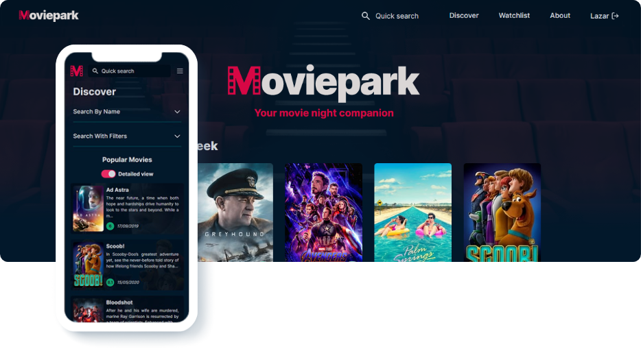 Moviepark Banner