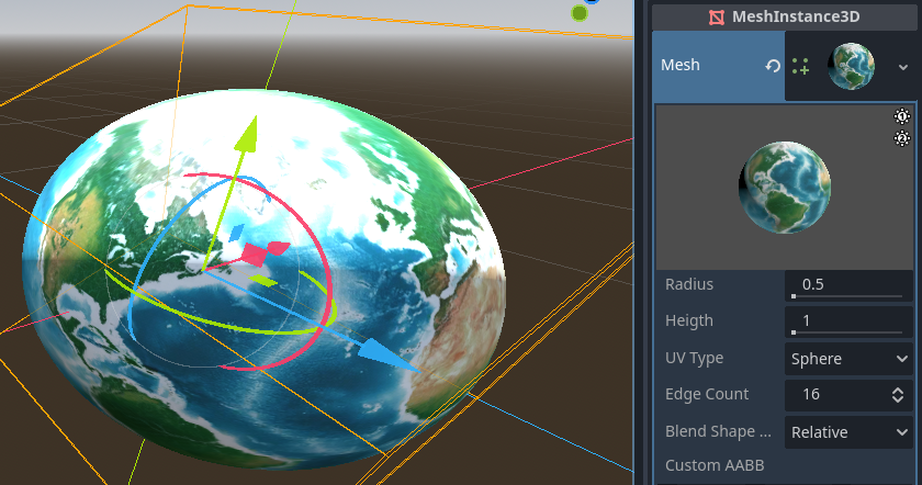 Earth Icosphere