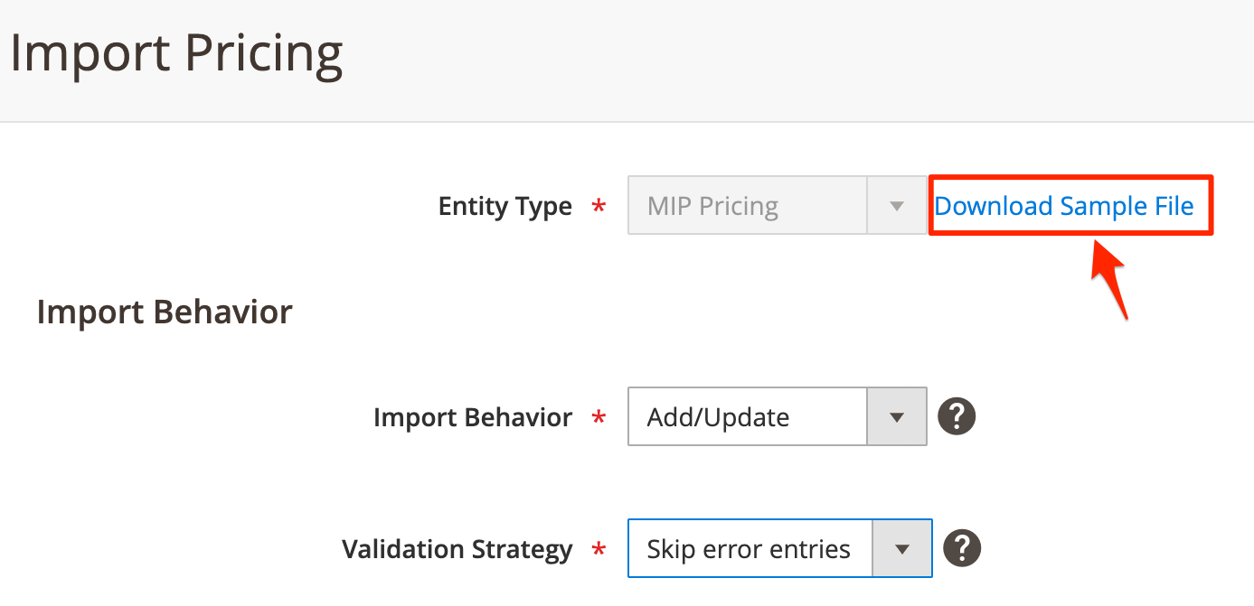 Magento 2 Regular, Special & Tier Price Importer Extension Sample Files