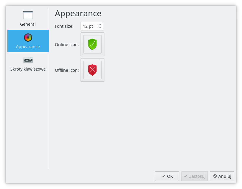 Server Status Plasmoid (Configuration)