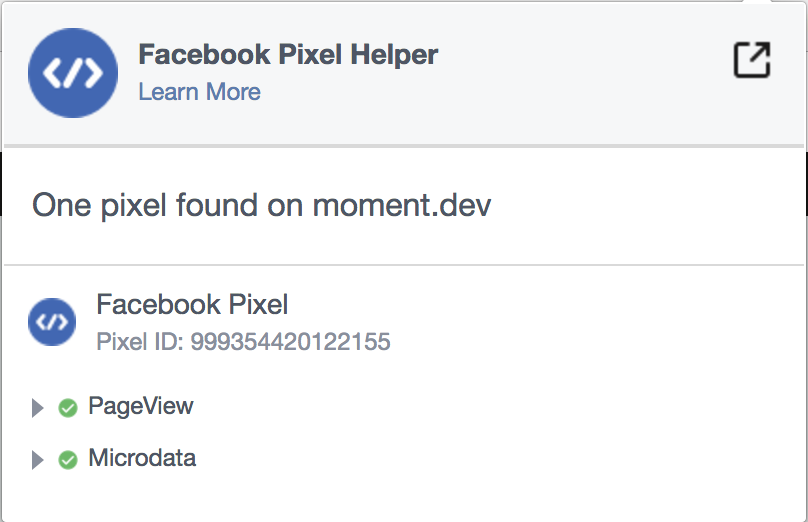 fbpixel success