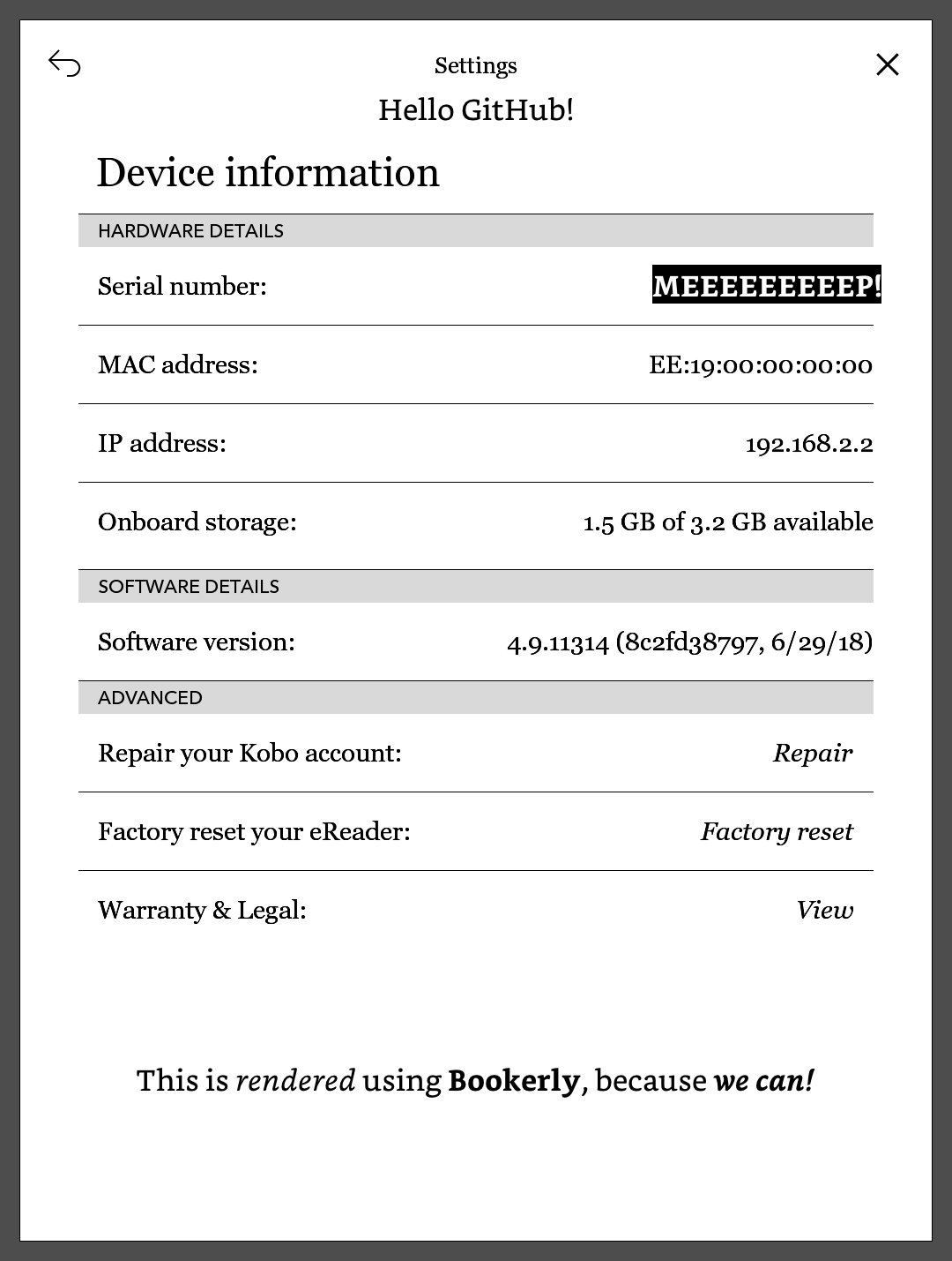 FBInk 1.8.0 on a Kobo H2O