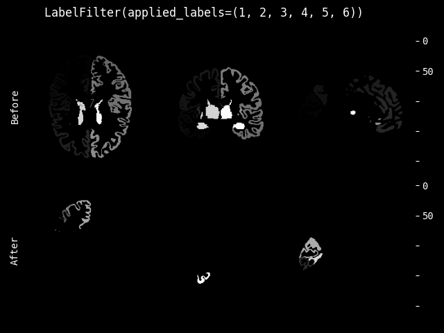 example of LabelFilter