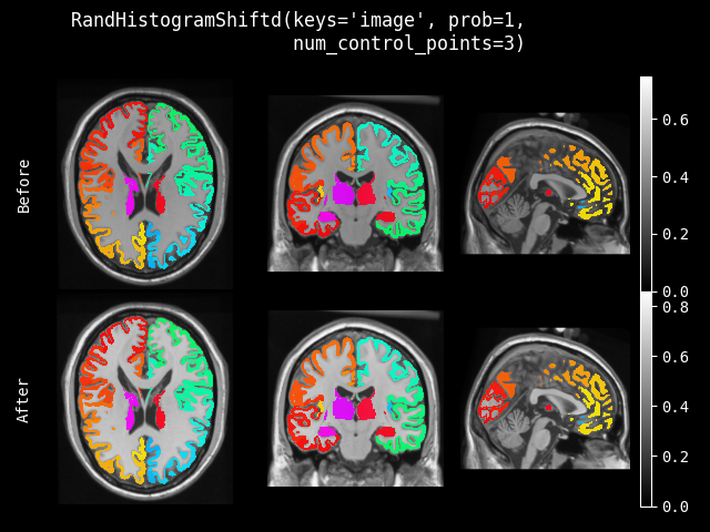 example of RandHistogramShiftd