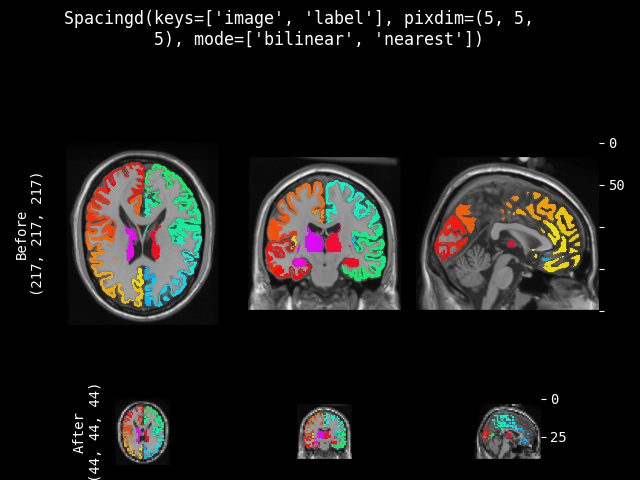 example of Spacingd