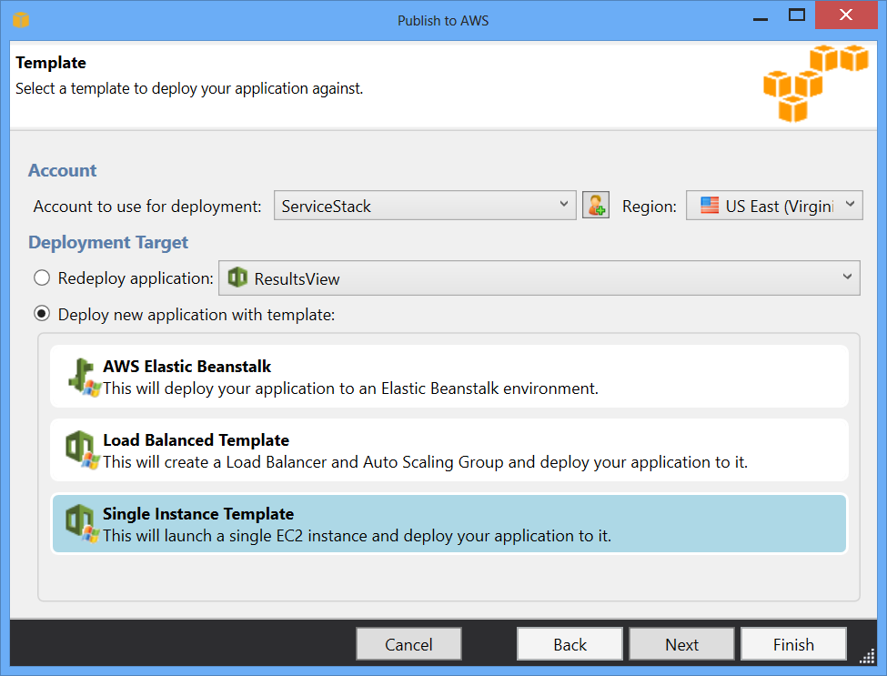 AWS Deployment Templates