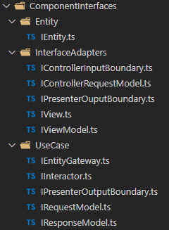 Folder ComponentInterfaces