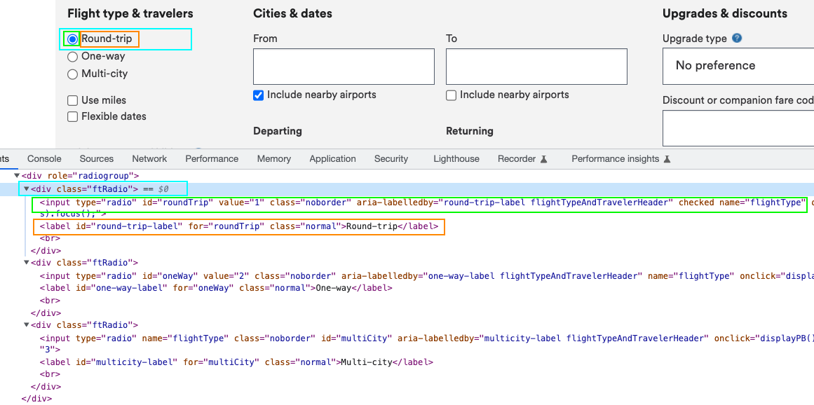 Custom Radio buttons