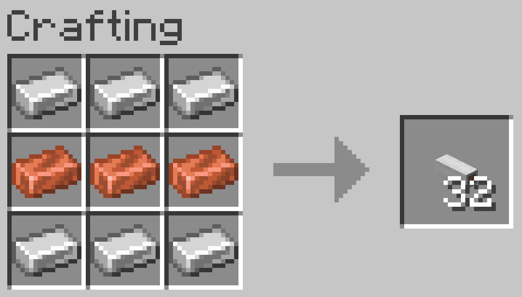 Copper cable crafting recipe