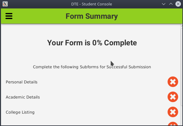 Form Summary