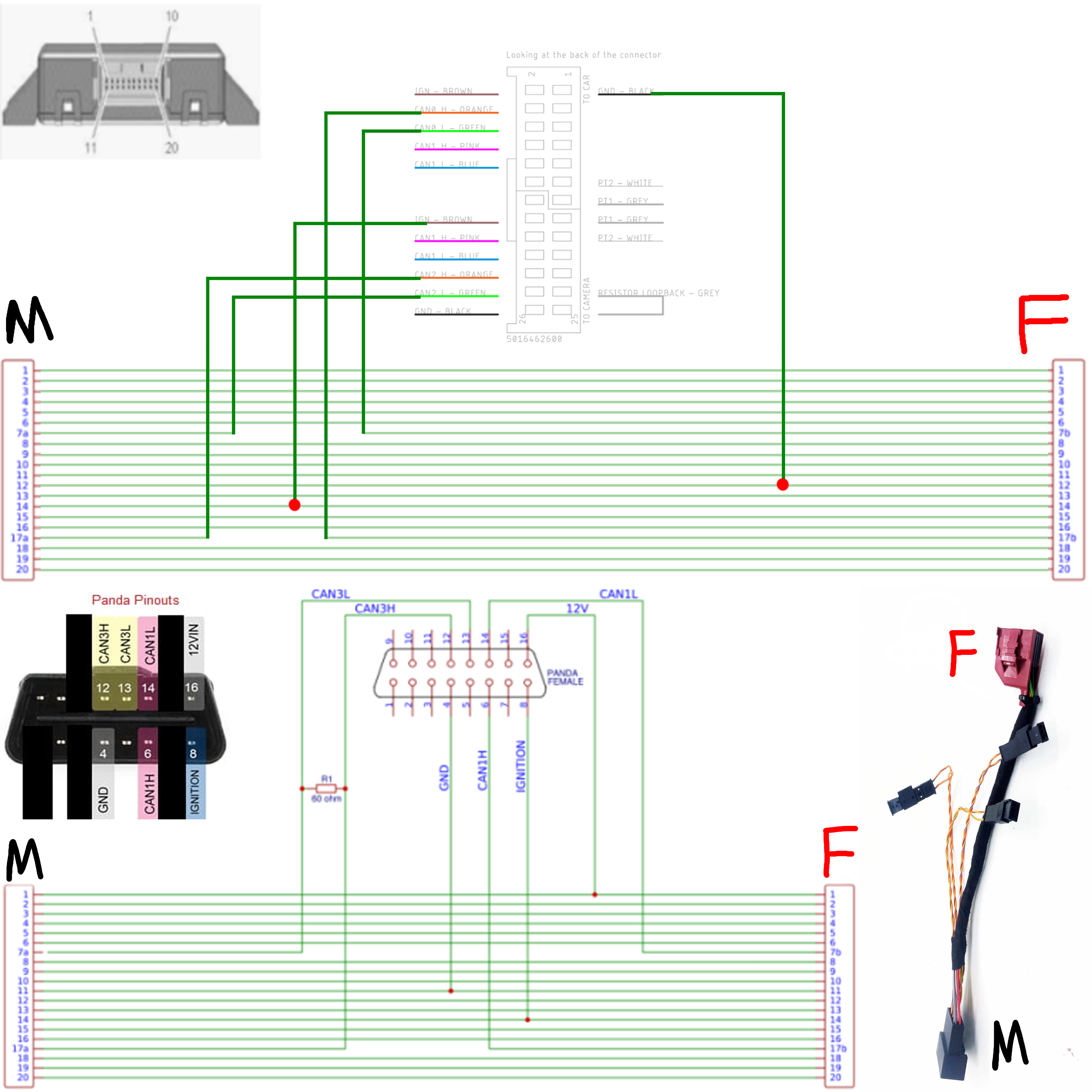 j533 harness diagrams together