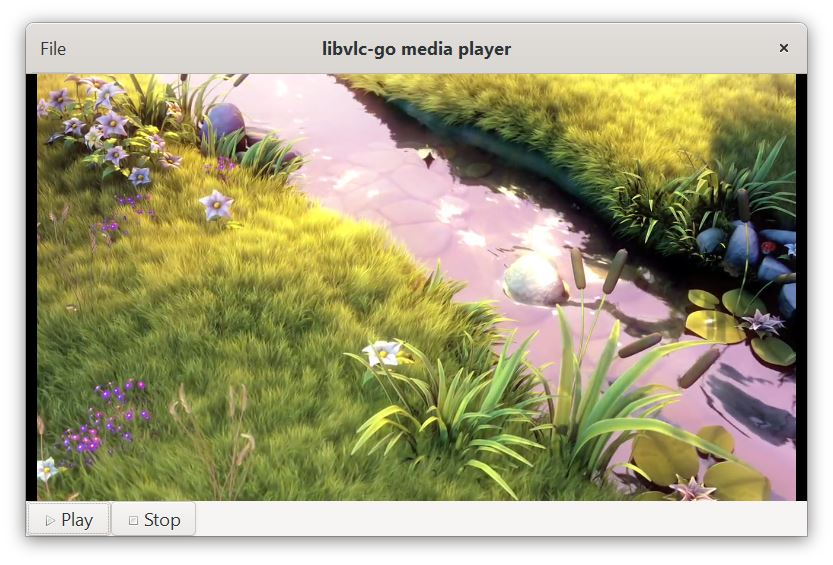 libvlc-go media player