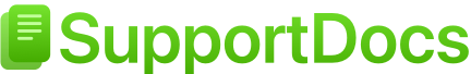 SupportDocs Logo