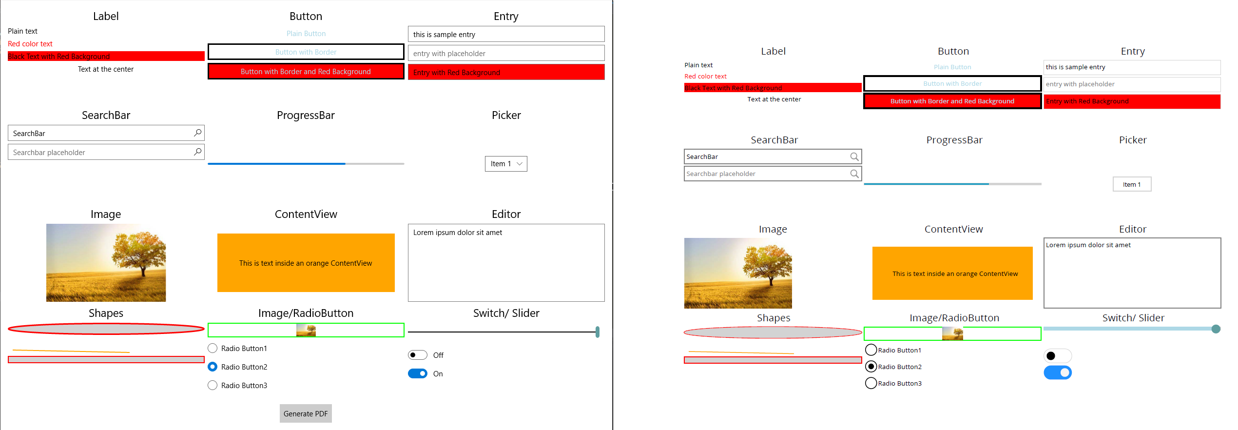 App vs PDF