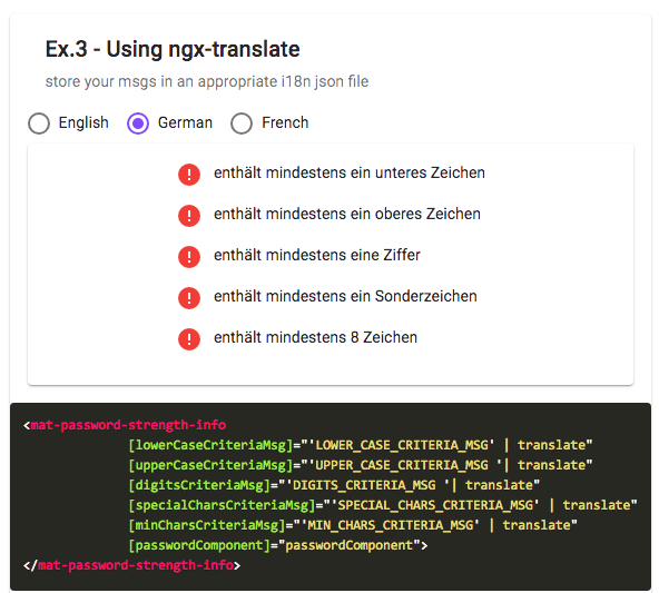 @angular-material-extensions/password-strength demonstration