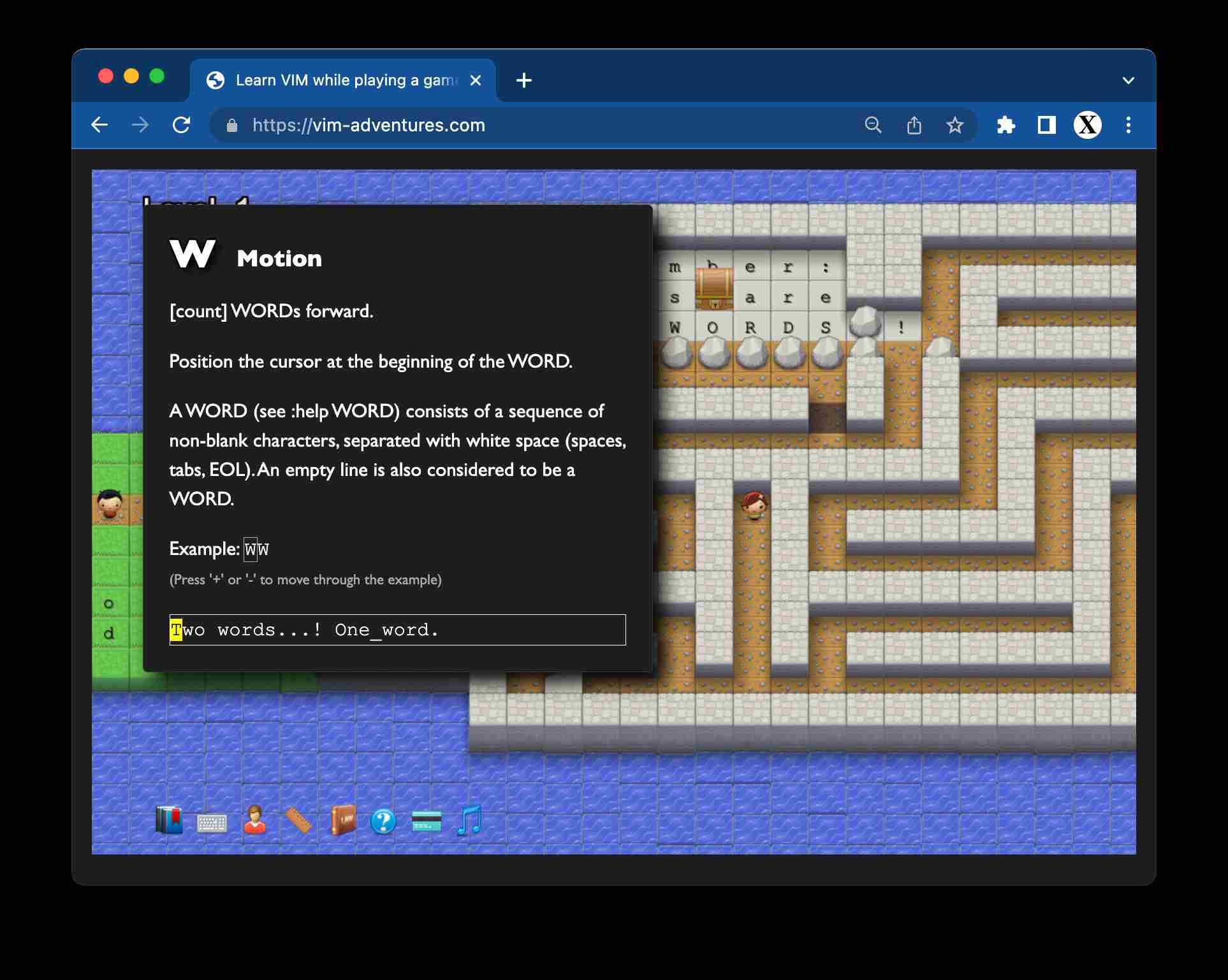 VIM Adventures - Learn VIM while playing a game