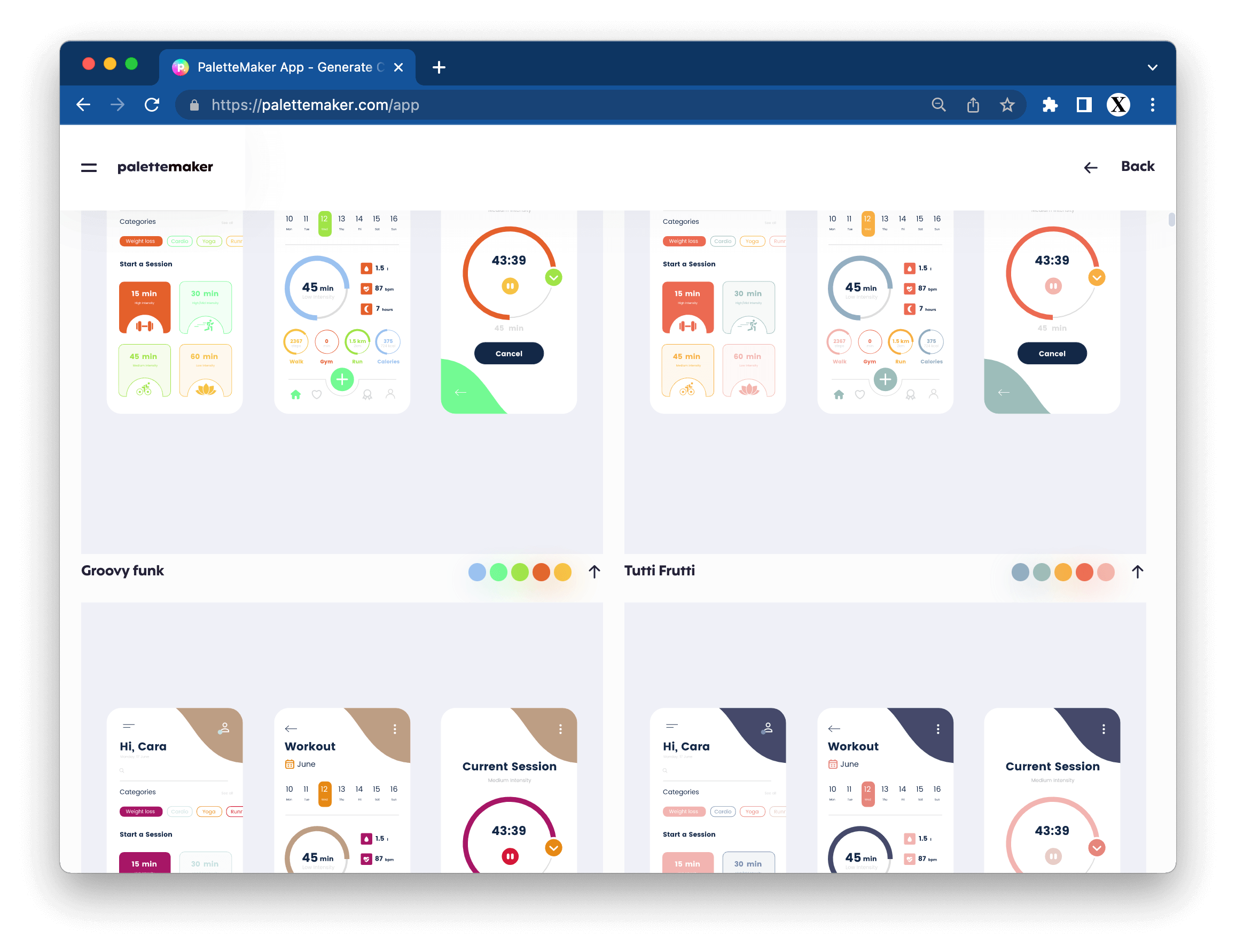 AI Color Palette Generator: Live Preview Colors on Real Designs