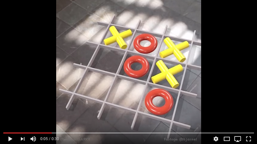 Tac-Tac-Toe with ARKit