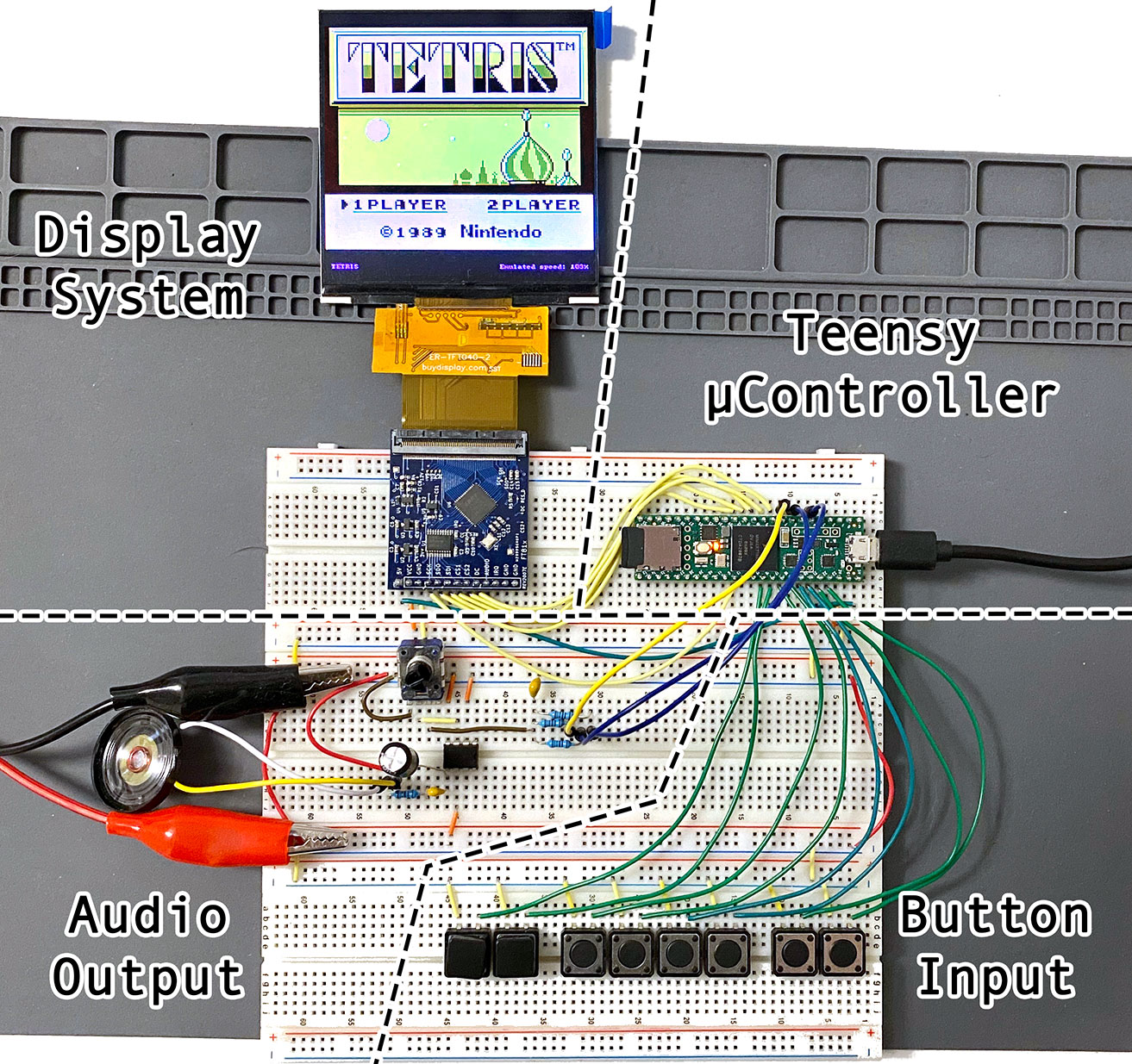 Breadboard Gameboy