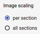 image scaling