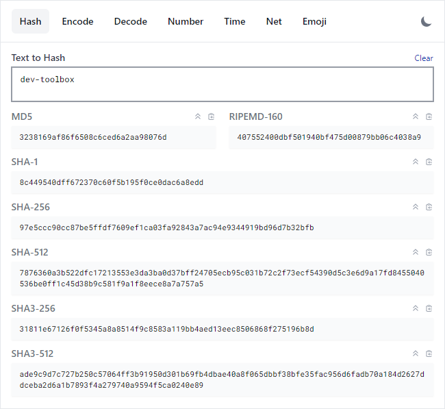 Simple offline tools