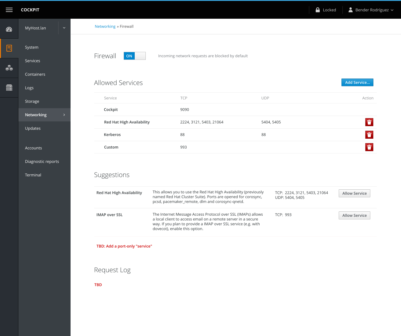 firewall page