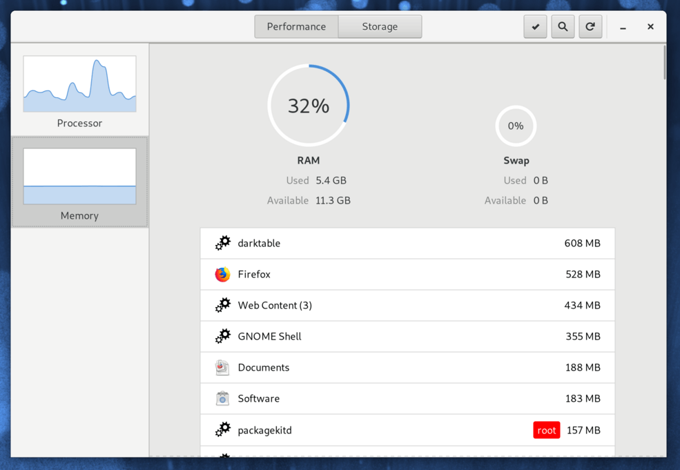 gnome-usage-memory