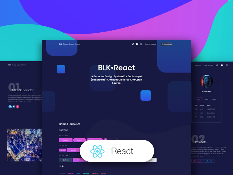 BLK Design System  React