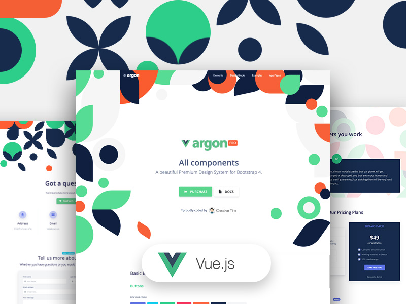 Argon Design System PRO React