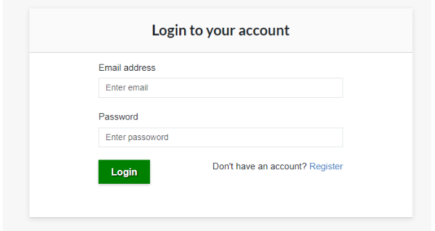 Login