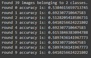 prediction by attacked model