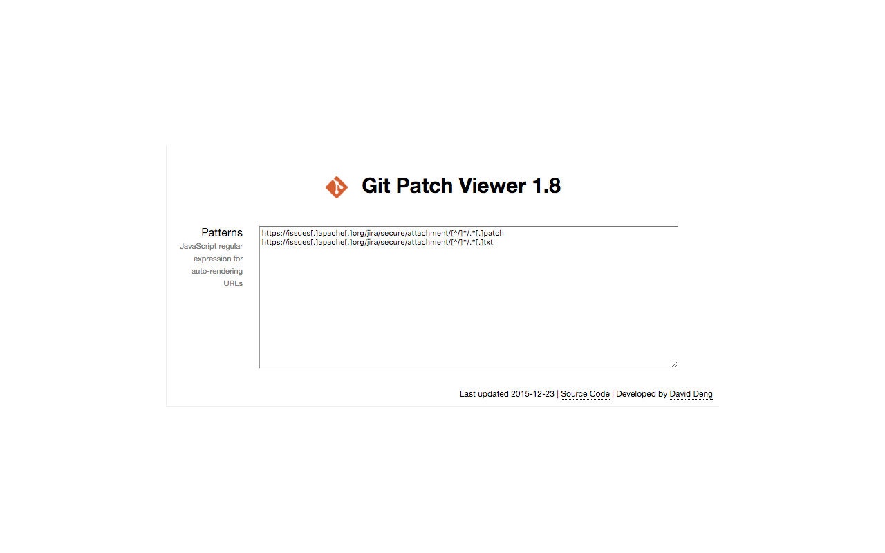 Git Patch Viewer