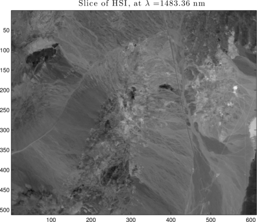 Figure 1: 1997 AVIRIS flight over Cuprite, NV