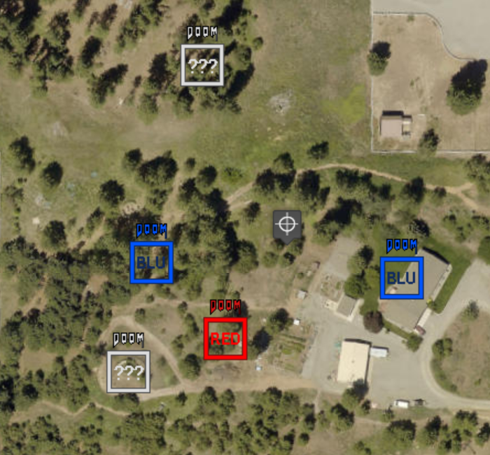 The Controlpointer map shows the capture points and their controlling team.