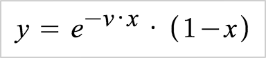 Sound fade in logarithmic formula