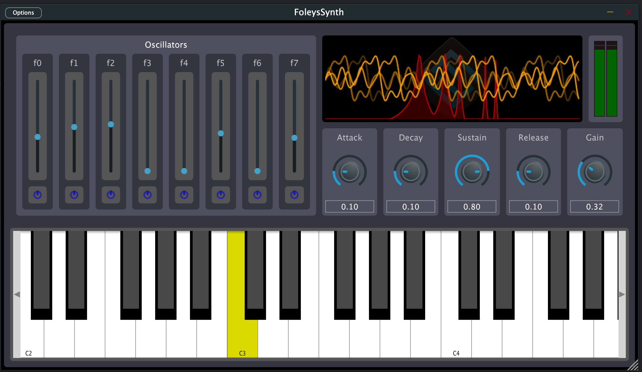 FoleysSynth Screenshot