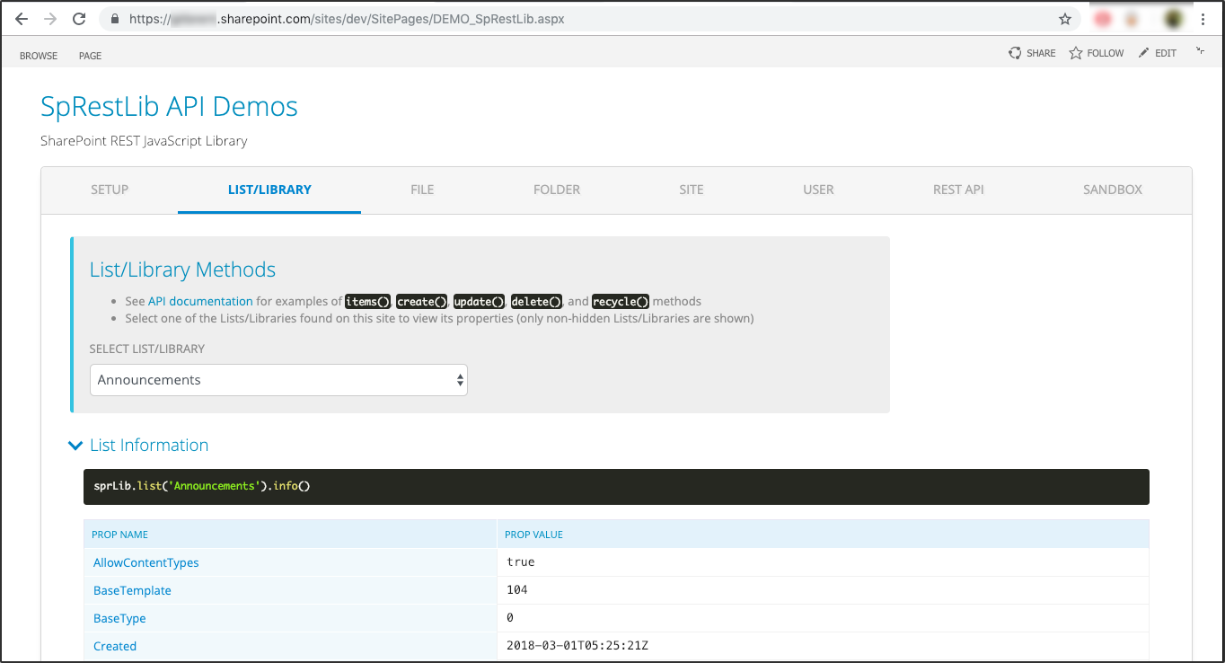 Demo SharePoint Web Part