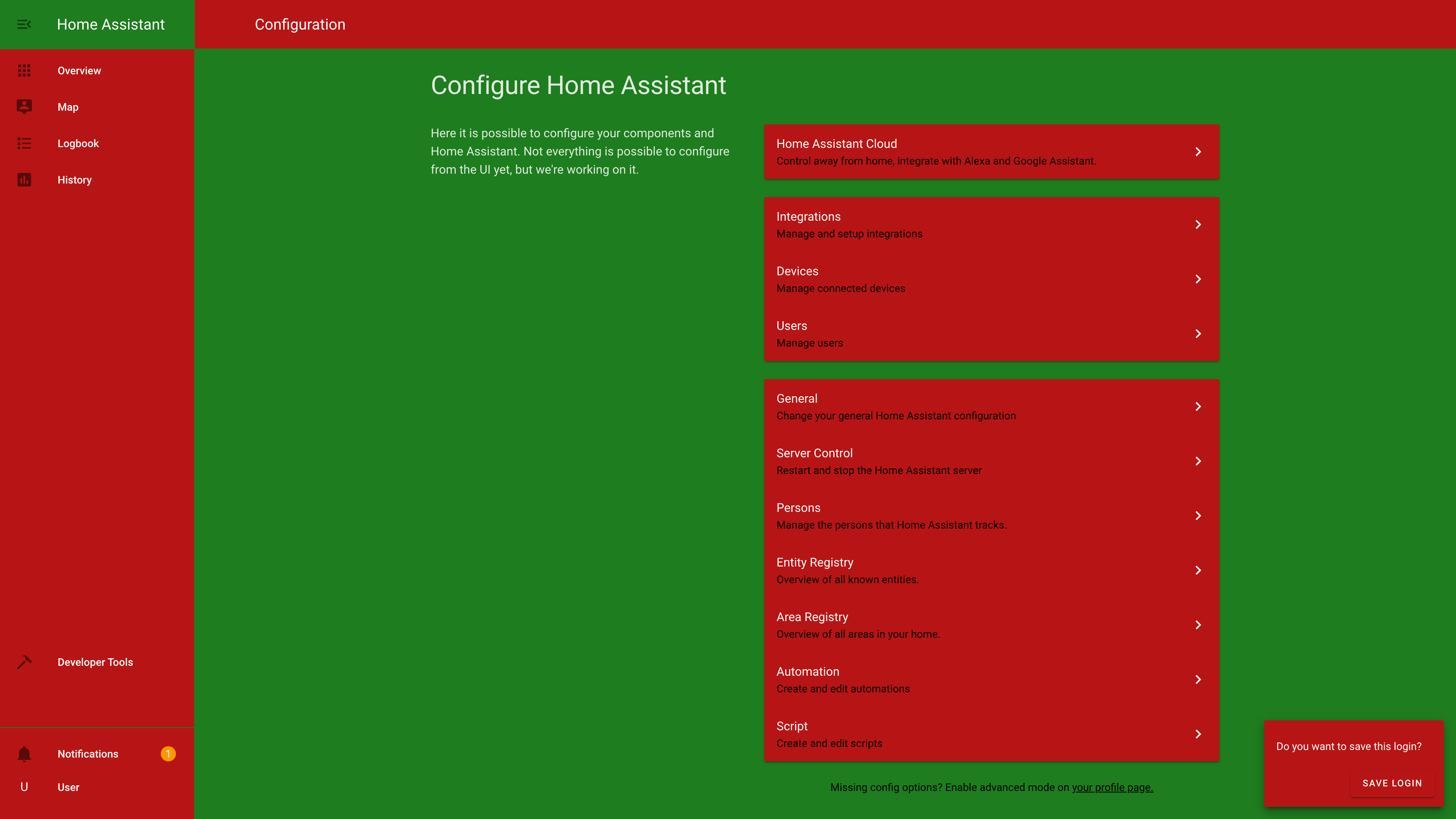 Theme - Configuration