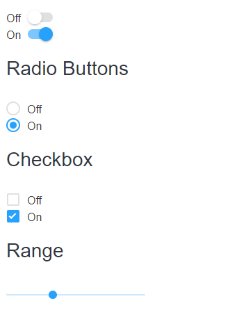 Material Design Forms